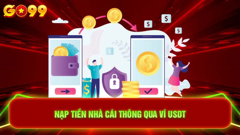 Nạp tiền hệ thống cổng game thông qua ví USDT